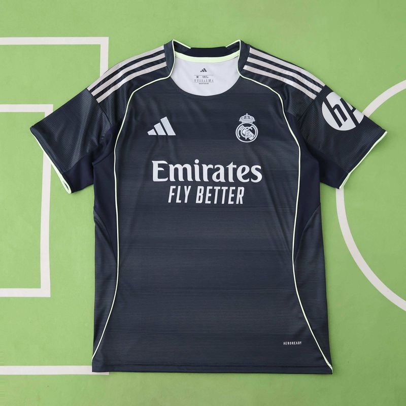 Camisa Real Madrid II 2025/2026 Torcedor Camisa Real Madrid II 2025/2026 Torcedor