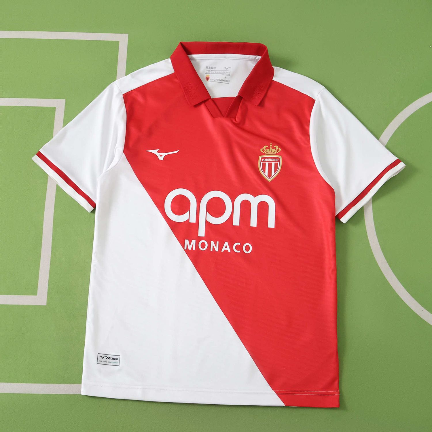Camisa Mônaco Home 2026/2027 Camisa Mônaco Home 2026/2027