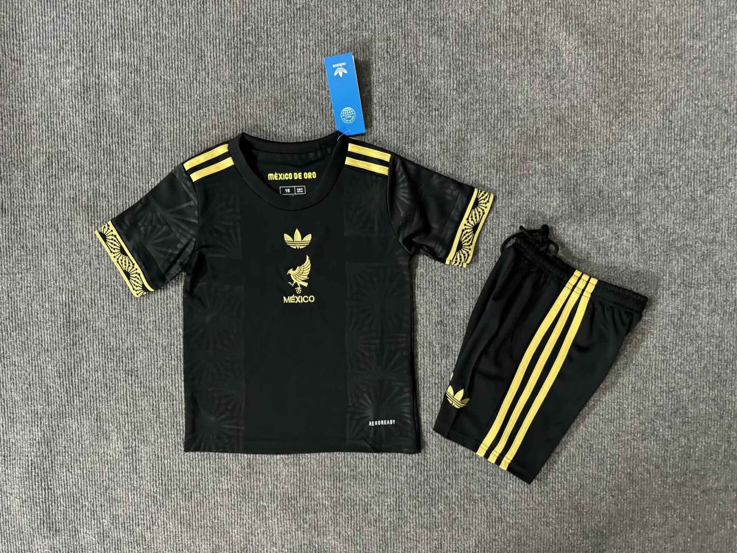 kit Camisa México Edição Comemorativa Black 2026/2027 Infantil kit Camisa México Edição Comemorativa Black 2026/2027 Infantil