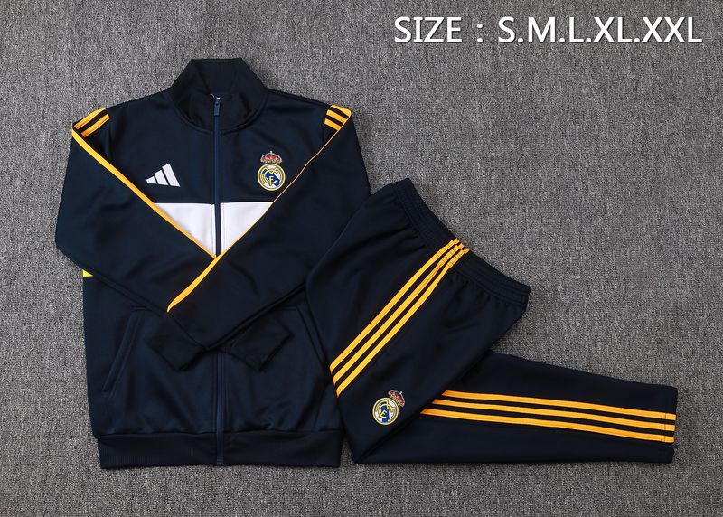 Conjunto Real Madrid 2026/2027 Blusão e Calça - Treino Masculino - com Zíper