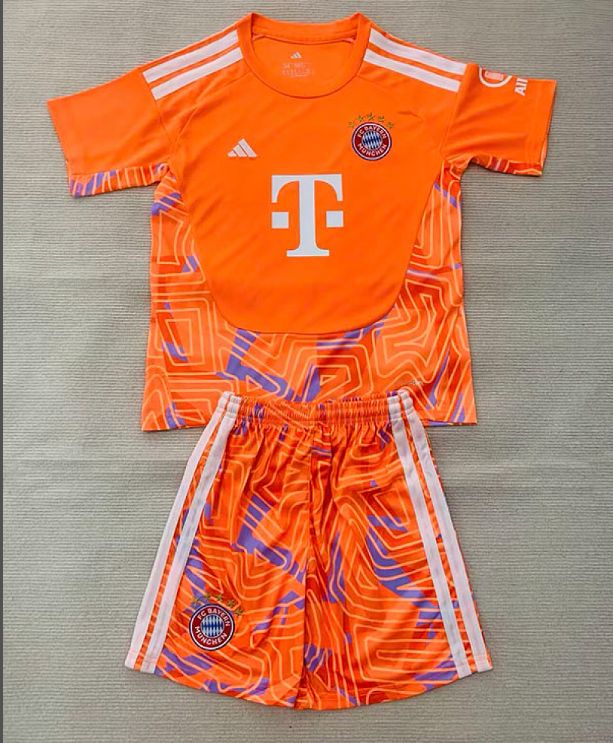 Kit Infantil Bayern de Munique 2026/2027 Camisa + Short Goleiro Kit Infantil Bayern de Munique 2026/2027 Camisa + Short Goleiro