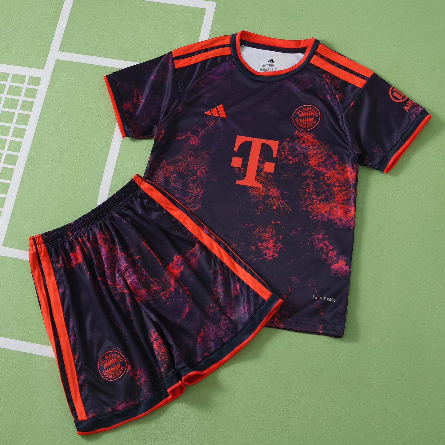 Kit Infantil Bayern de Munique 2026/2027 Camisa + Short Kit Infantil Bayern de Munique 2026/2027 Camisa + Short