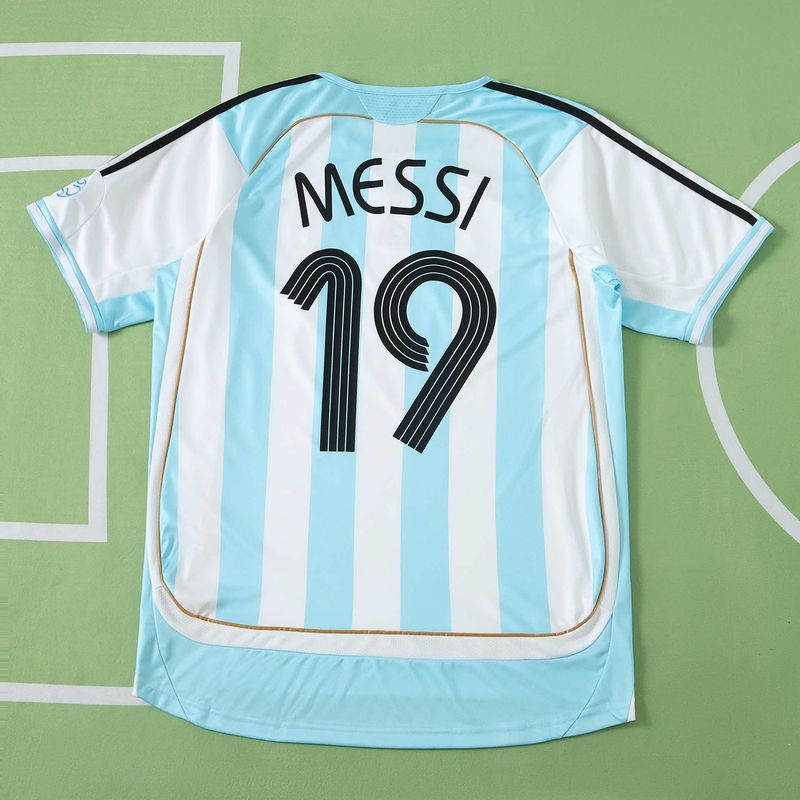 Camisa Seleção Argentina Home 2006 Messi Camisa Seleção Argentina Home 2006 Messi