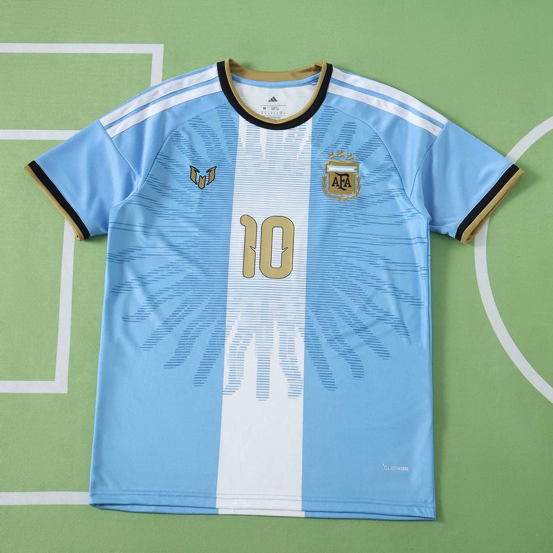 Camisa Especial da Argentina homenageia Lionel Messi Camisa Especial da Argentina homenageia Lionel Messi