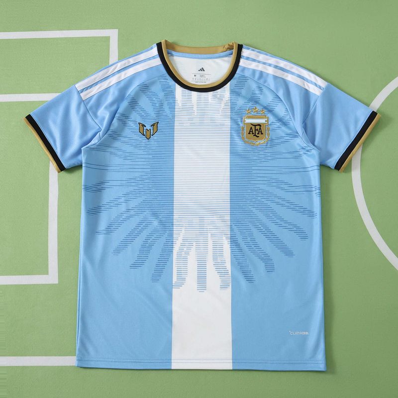 Camisa Especial da Argentina Homenageia Lionel Messi Camisa Especial da Argentina Homenageia Lionel Messi