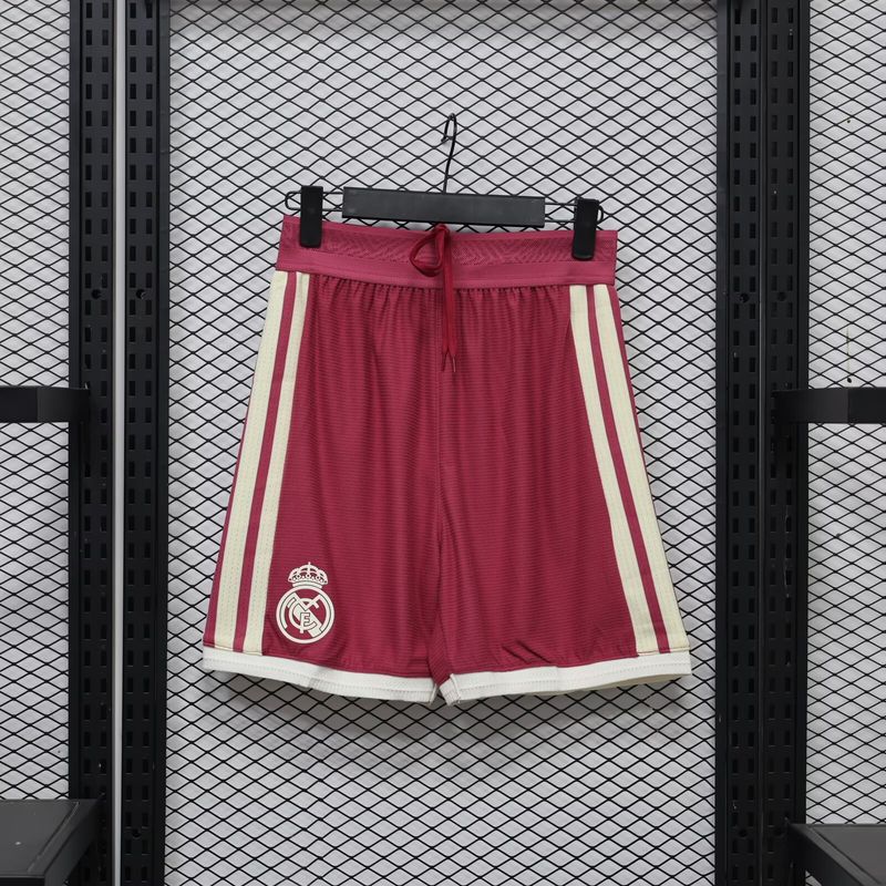 Calção Real Madrid 2026/27 adidas - Masculino Versão Jogador Calção Real Madrid 2026/27 adidas - Masculino Versão Jogador