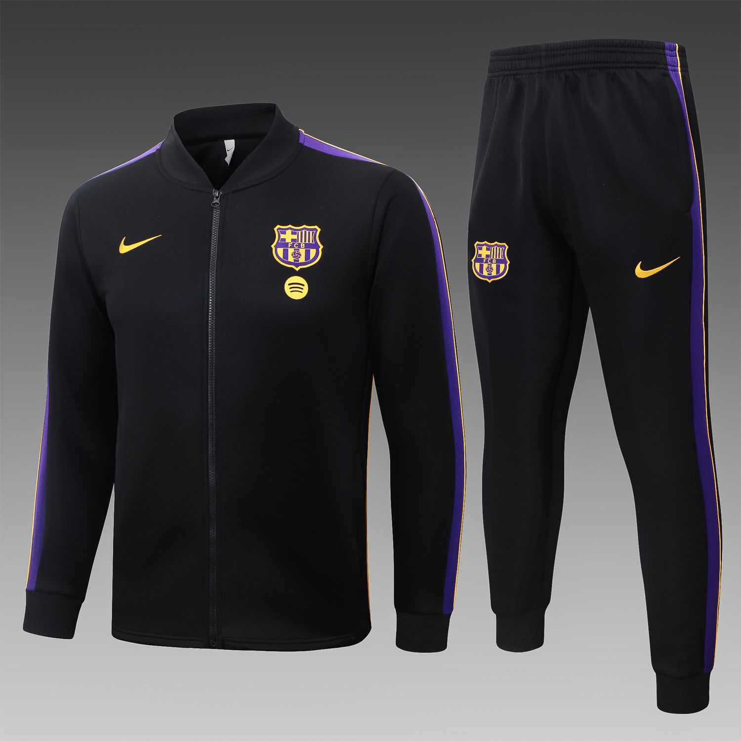 Conjunto Barcelona 2026/27 Blusão e Calça - Treino Masculino - com Zíper