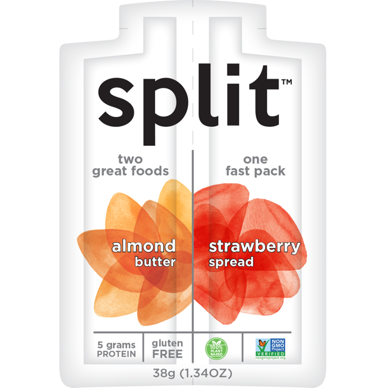 Split Almond Butter/Strawberry (Box of 10)