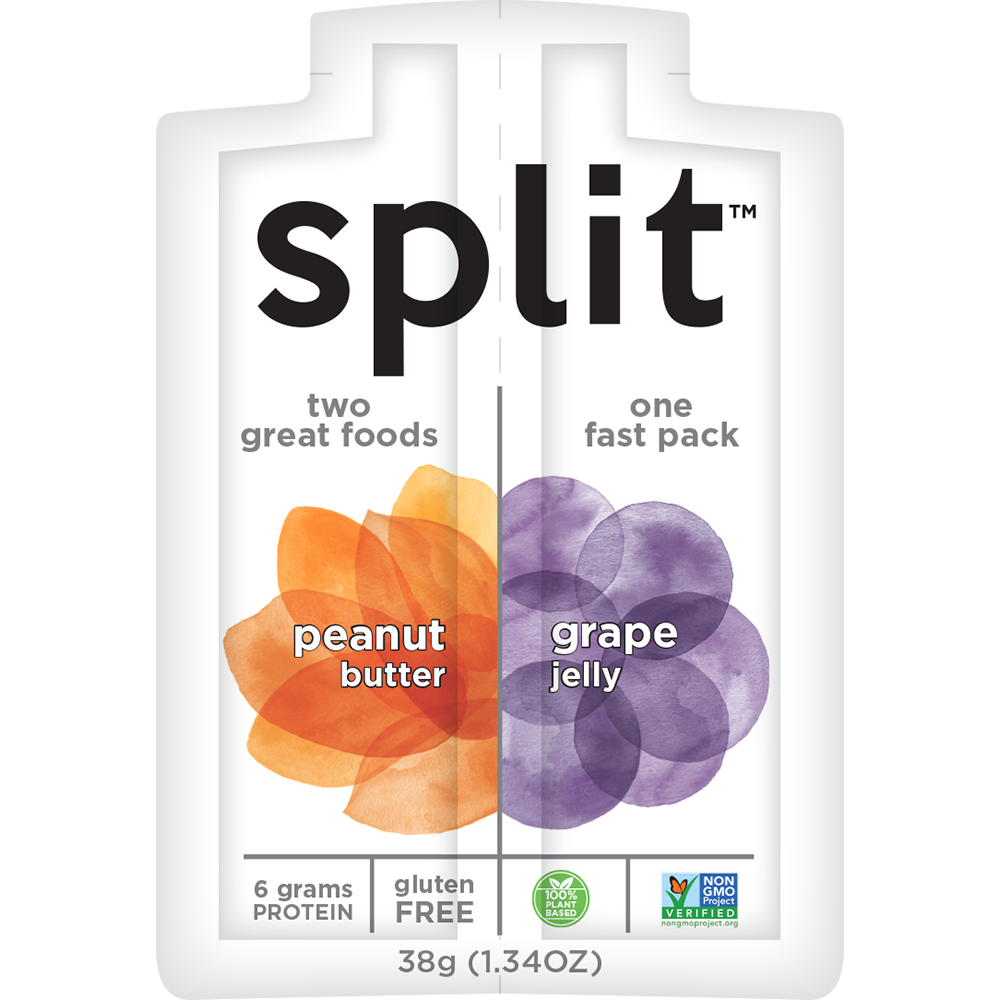 Split Peanut Butter/ Grape (Box of 10)