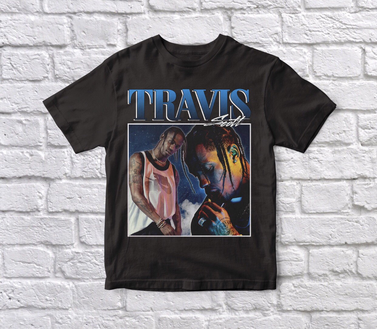 travis scott graphic tee