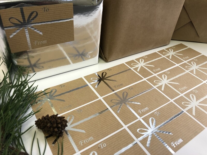 Luxury Gift Stickers and clear seals  Pack D