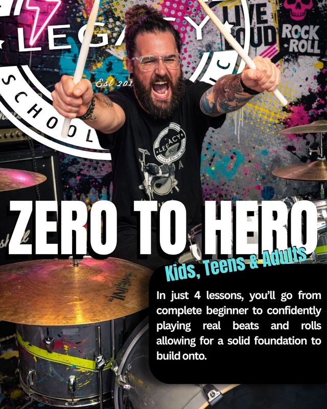 4 Week Drumming short course - Zero to Hero