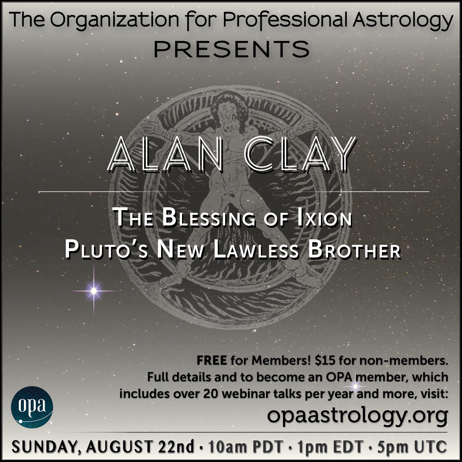 Alan Clay: The Blessing of Ixion - Pluto&#39;s New Lawless Brother