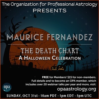 Maurice Fernandez: THE DEATH CHART – A Halloween Celebration