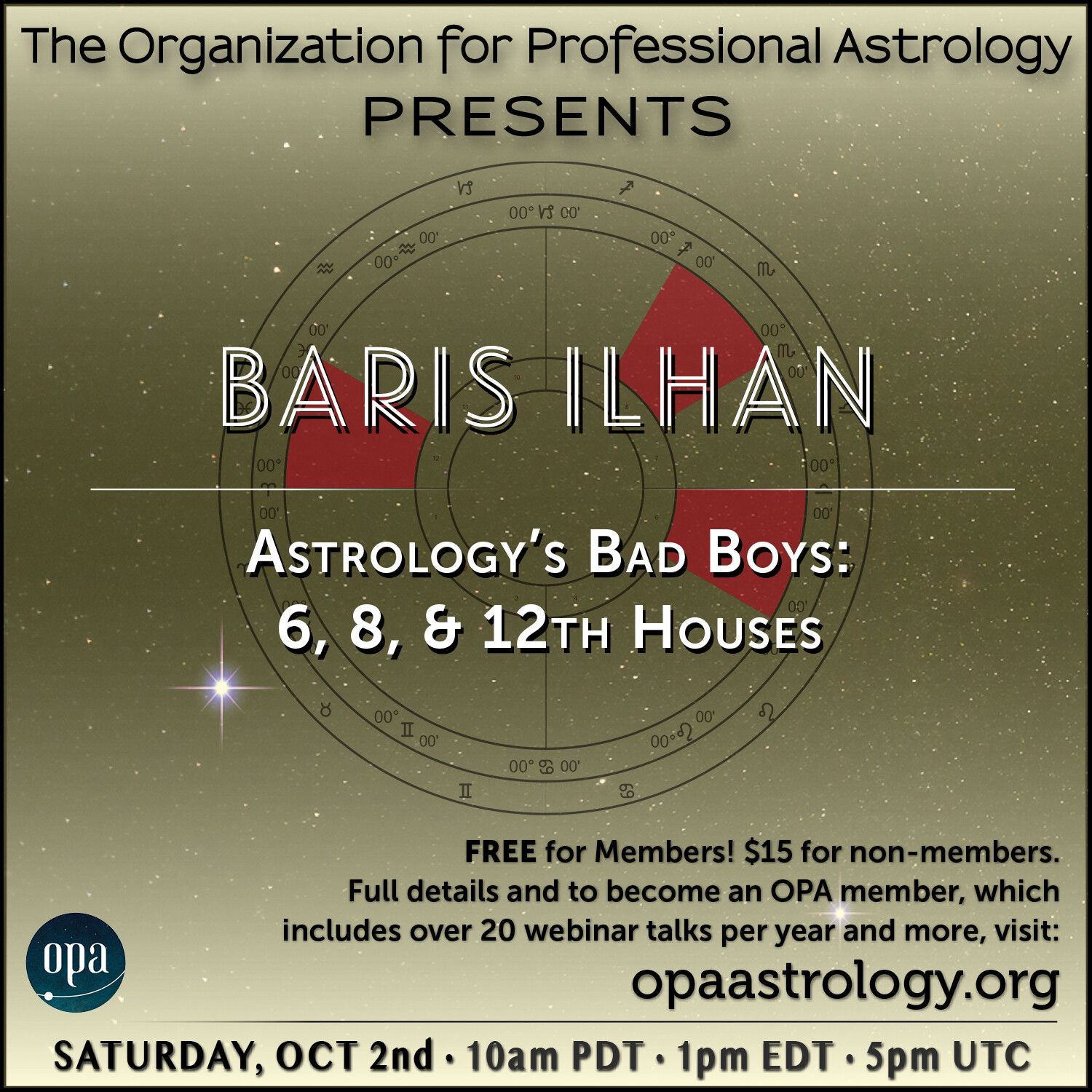 Baris Ilhan: Astrology&#39;s Bad Boys: 6, 8, &amp; 12th Houses