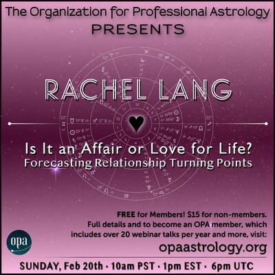 Rachel Lang: Is it an Affair or Love for Life? Forecasting Relationship Turning Points