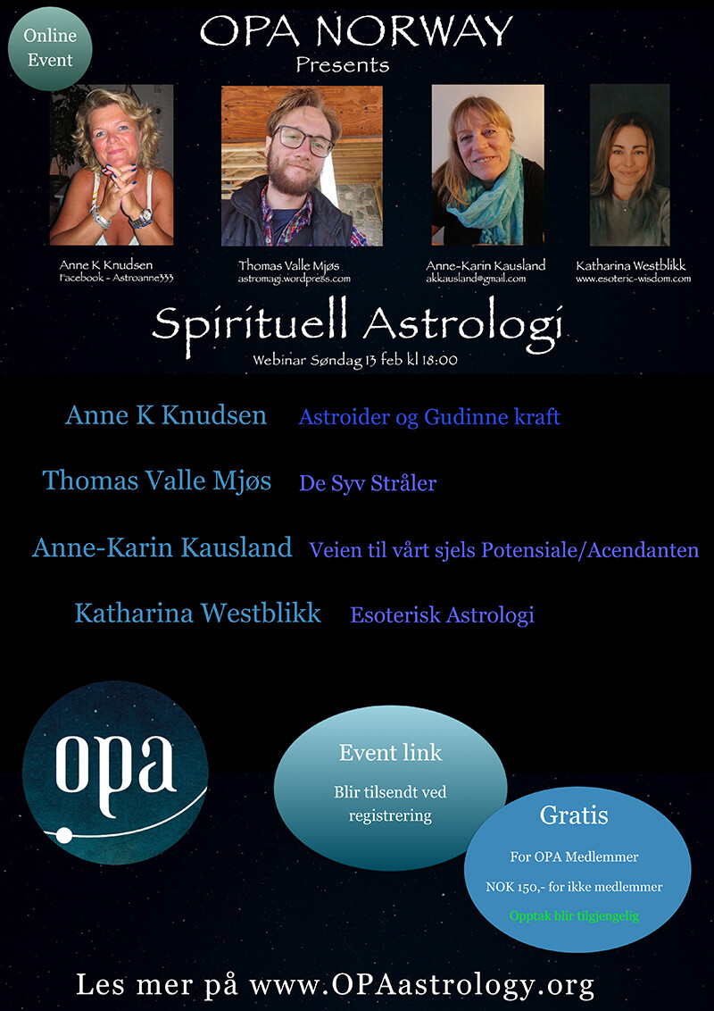 OPA Norge - Spirituell Astrologi