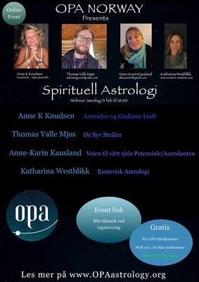 OPA Norge - Spirituell Astrologi