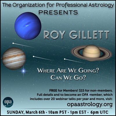 Roy Gillett: Where Are We Going? Can We Go?