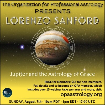 Lorenzo Sanford: Jupiter and the Astrology of Grace