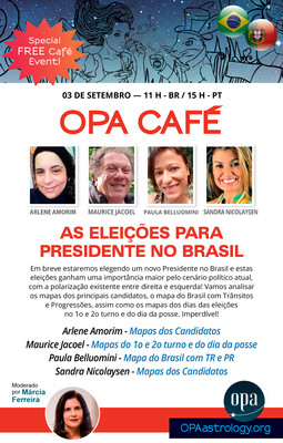 OPA Café - Brasil &amp; Portugal: AS ELEIÇÕES PARA
PRESIDENTE NO BRASIL