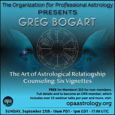 Greg Bogart - The Art of Astrological Relationship Counseling: Six Vignettes
