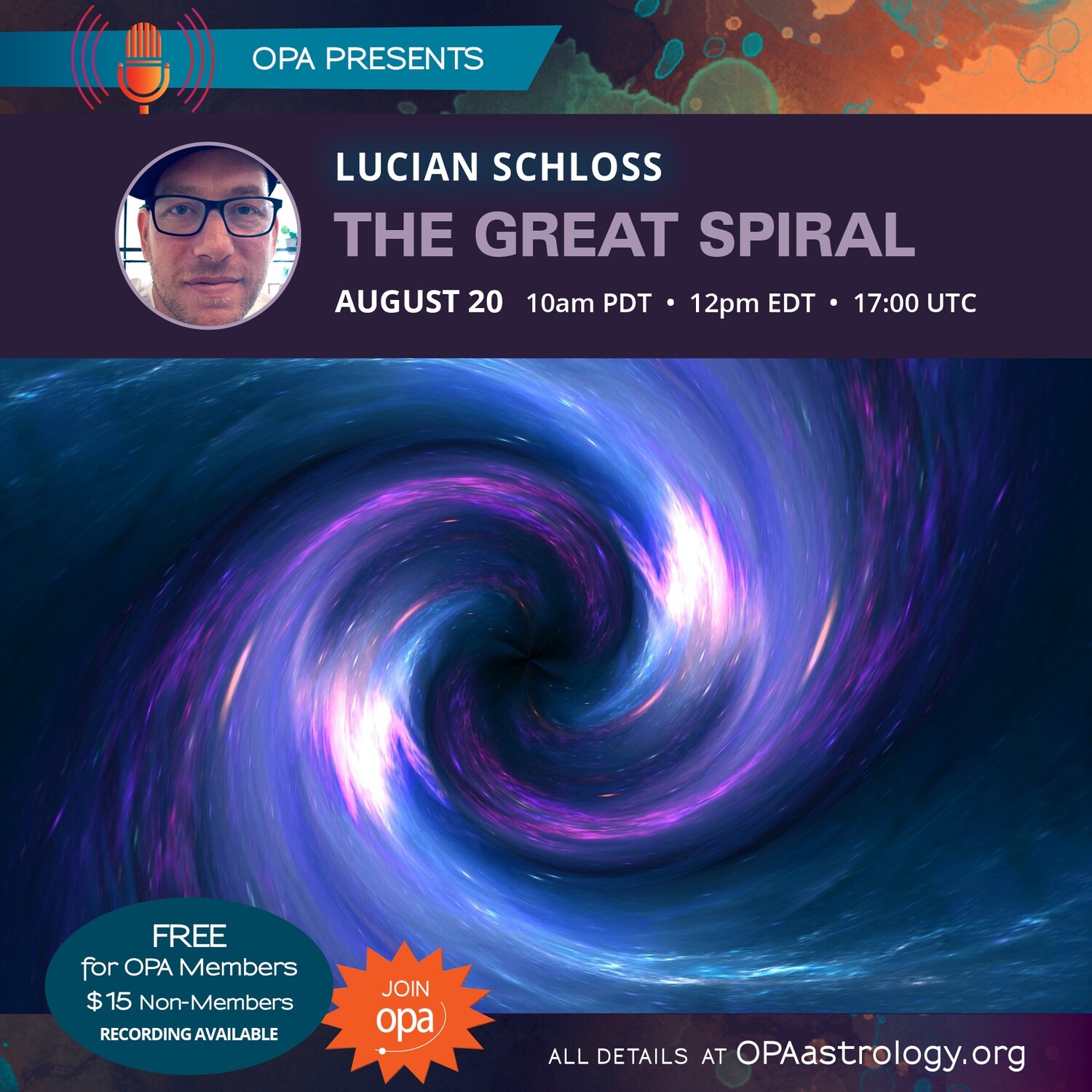 Lucian Schloss: The Great Spiral (Recording)