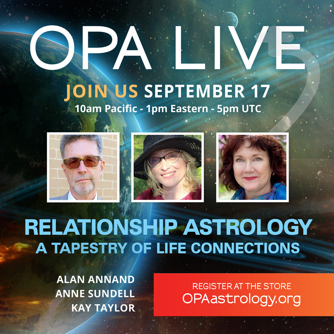 OPA LIVE - Relationship Astrology: A Tapestry of Life Connections