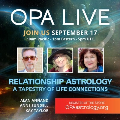OPA LIVE - Relationship Astrology: A Tapestry of Life Connections