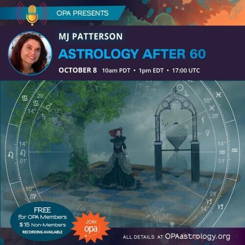 Mj Patterson: Astrology after 60