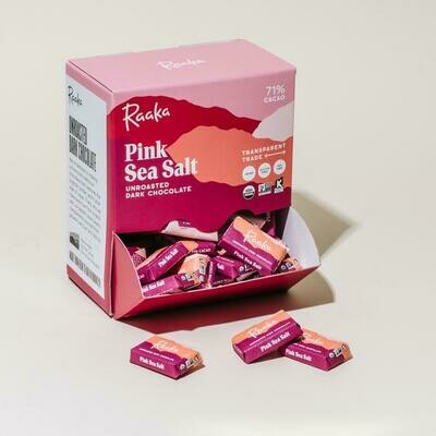 Raaka - Pink Sea Salt Minis 71%