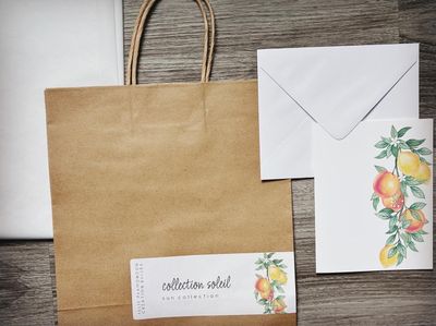 ensemble cadeau 'soleil' | 'sun' gift set
