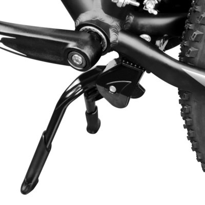 BV Bike Kickstand, Center Mount Bicycle Stand - Length Adjustable, Foldable Double Leg for 24&quot;-28&quot; Bikes