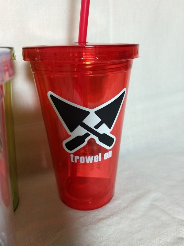 Crossed Trowels Tumbler
