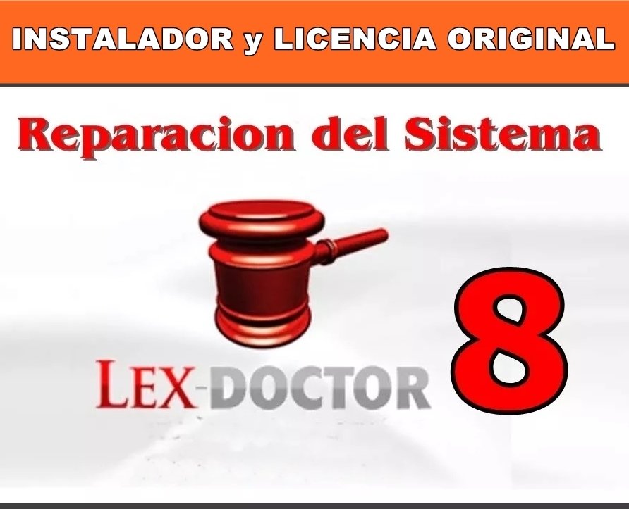 Reparacion Solucion de Problemas del Lex Doctor 8 para Abogados