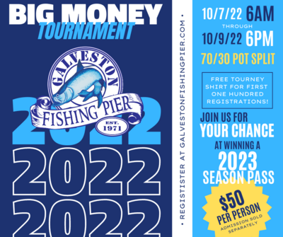 2022 Bigger Money Redfish Pot Tourney