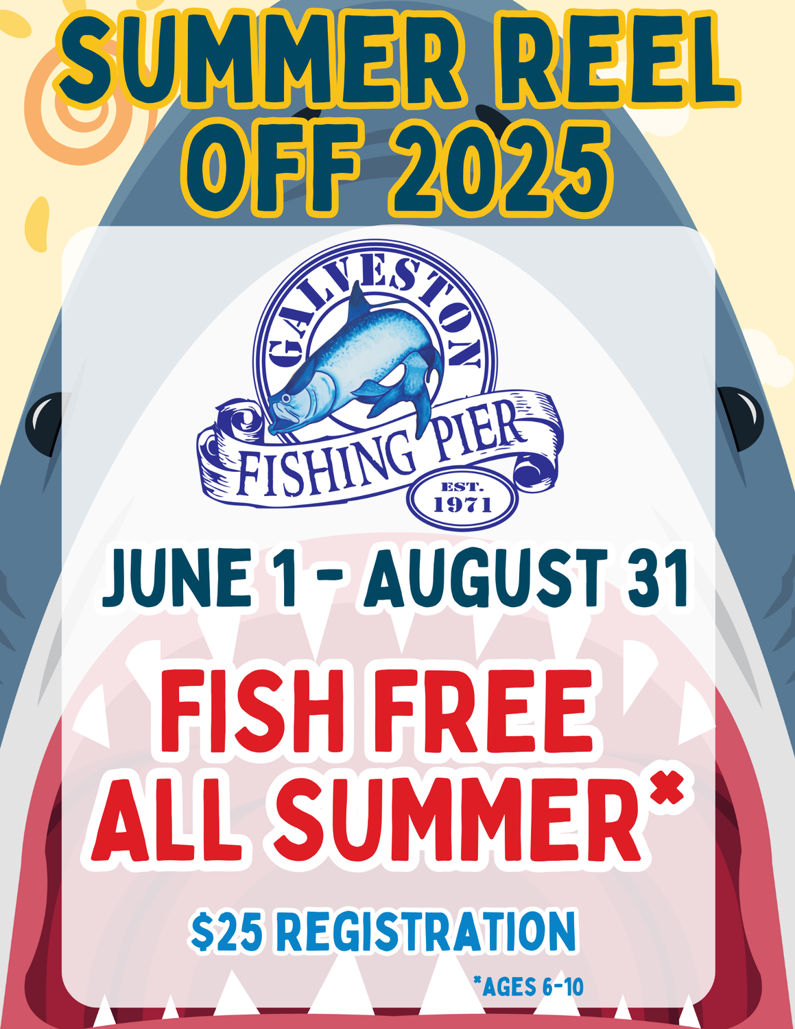 Summer Reel Off Registration (Ages 6-10)