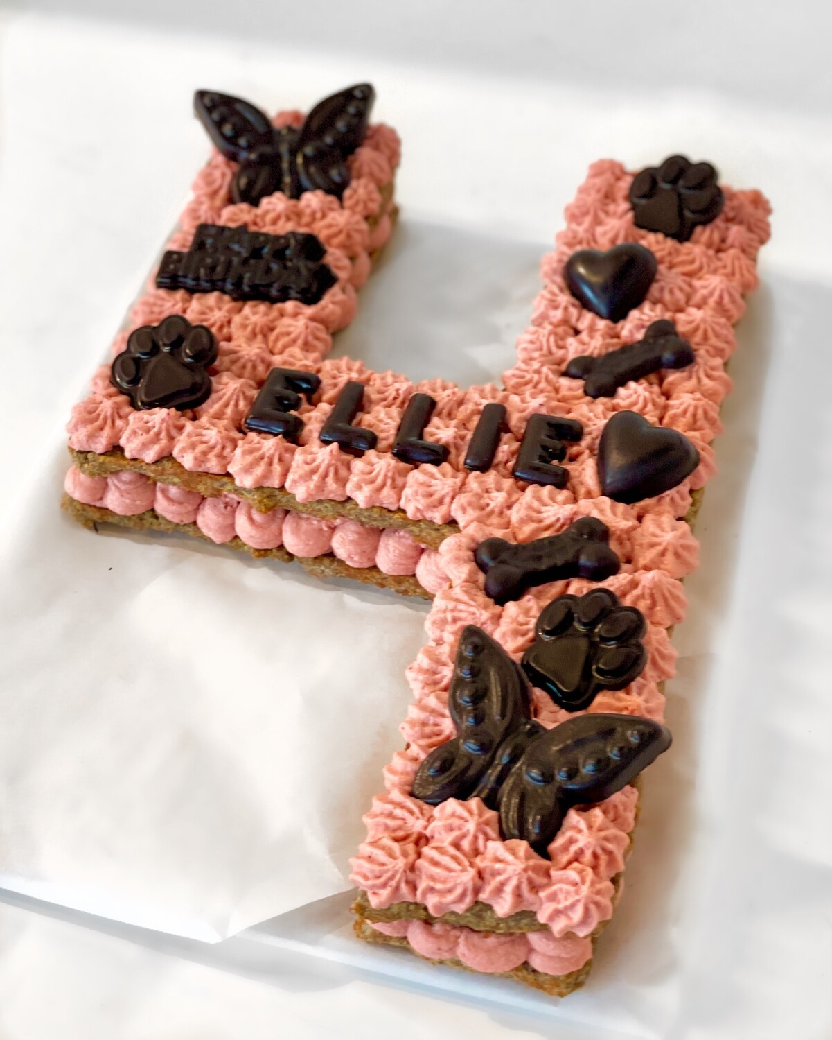 Birthday Cake - Custom Letter or Number