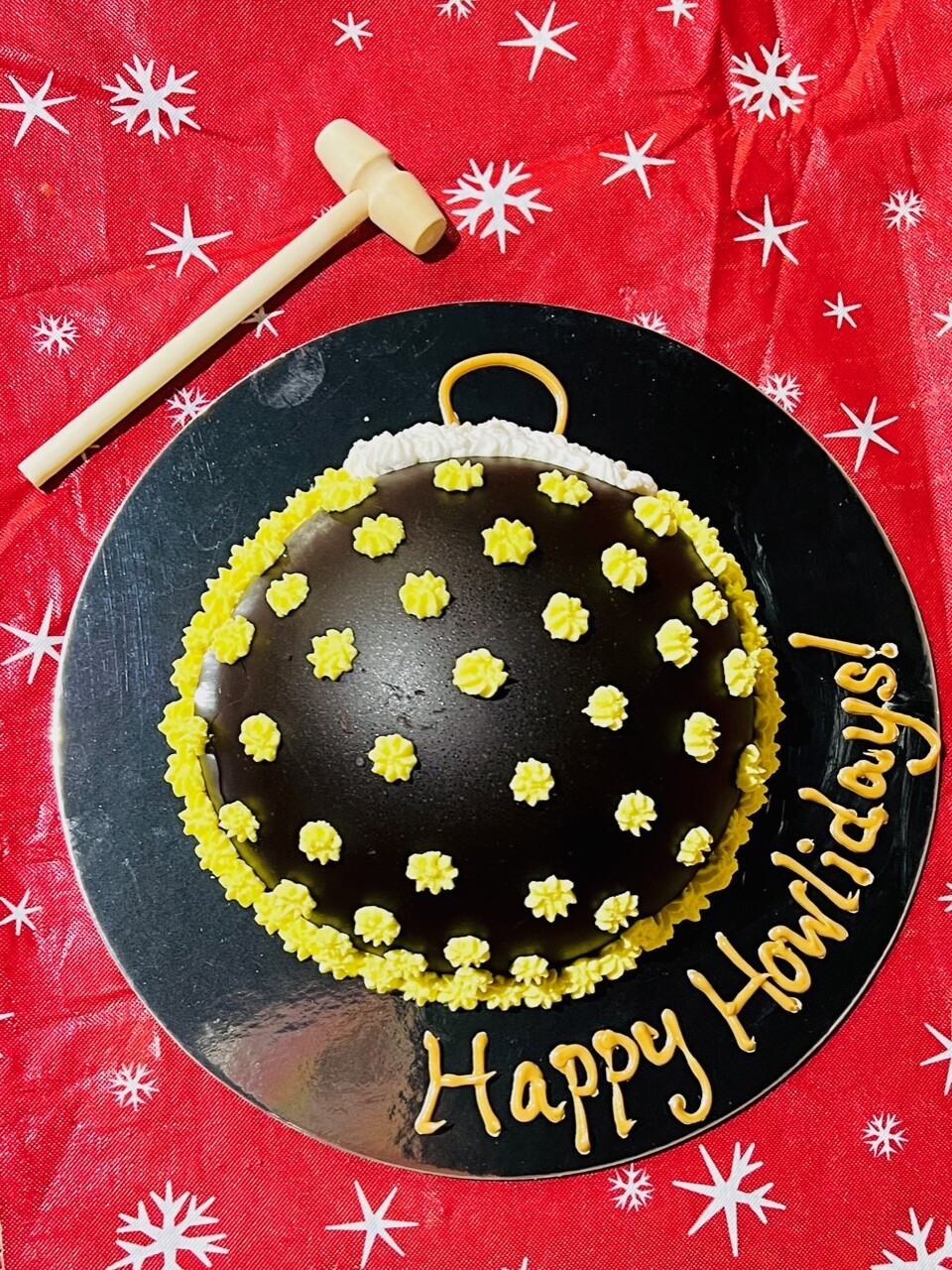 Holiday Ornament Carob Smash Surprise!