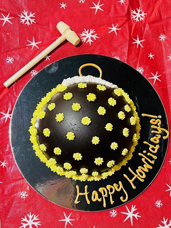 Holiday Ornament Carob Smash Surprise!