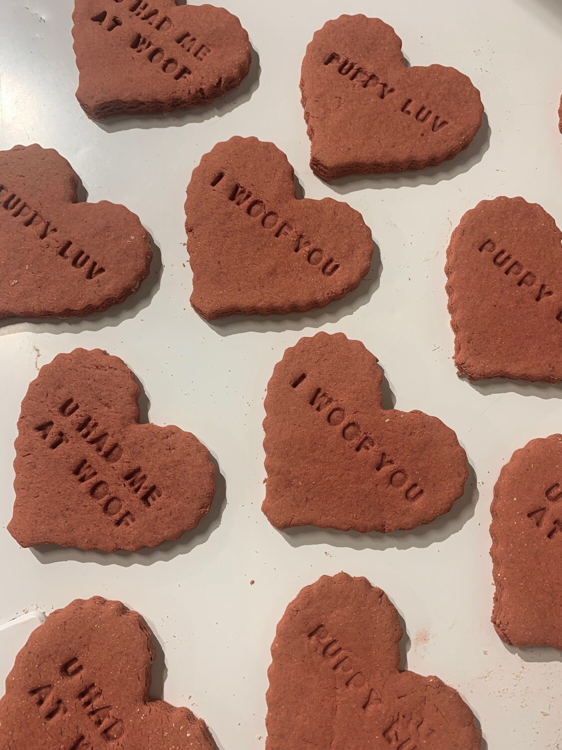 Conversation Heart Cookies