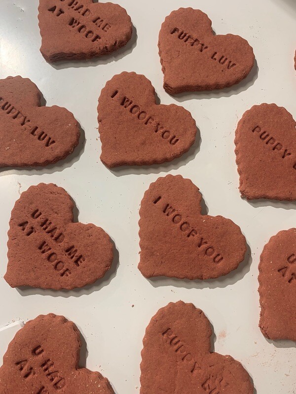 Conversation Heart Cookies