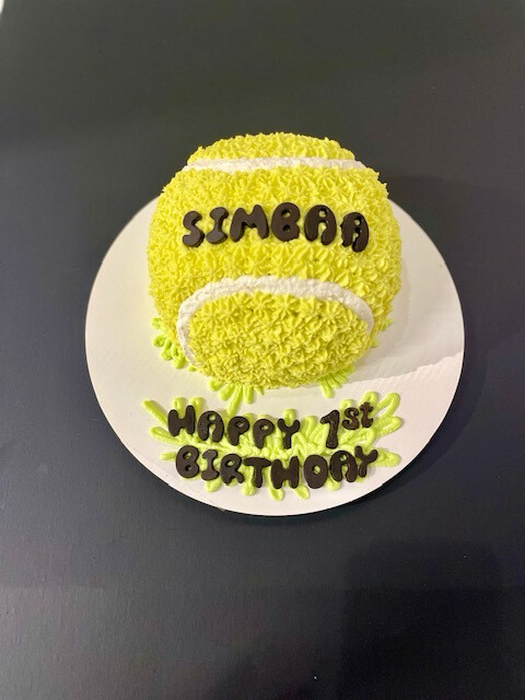 Tennis Ball Cake