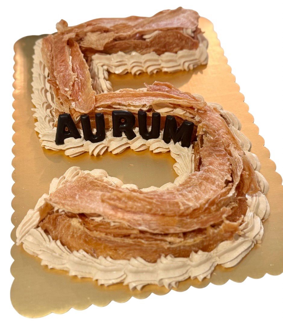 Chicken Jerky Cake