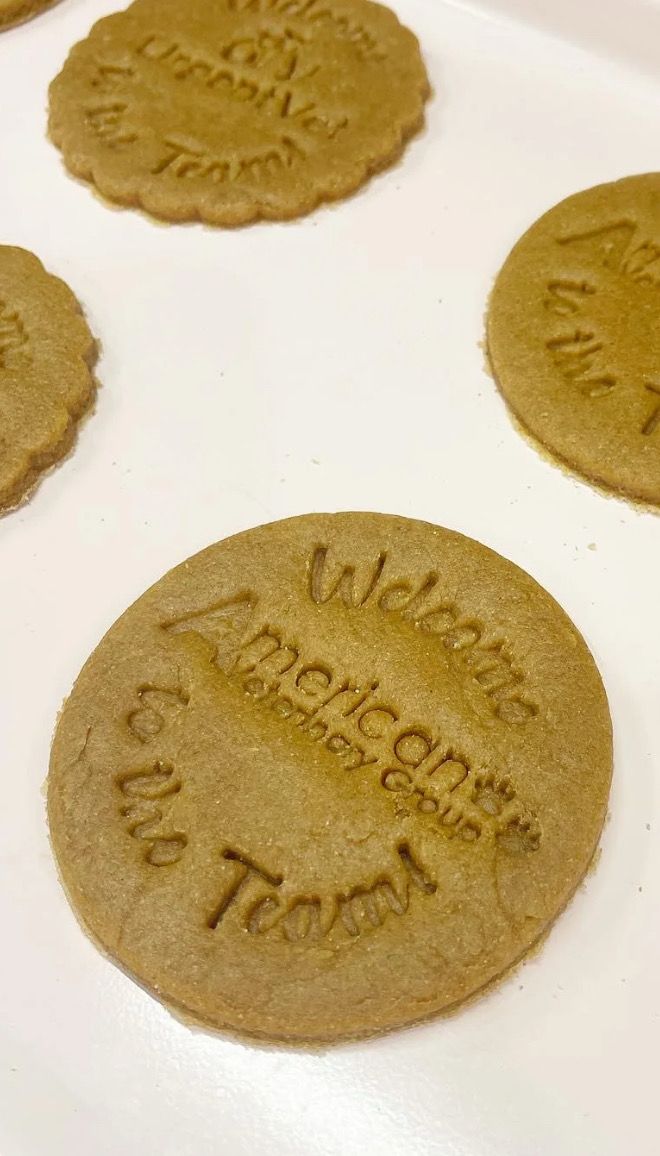 Custom Logo Peanut Butter Cookies