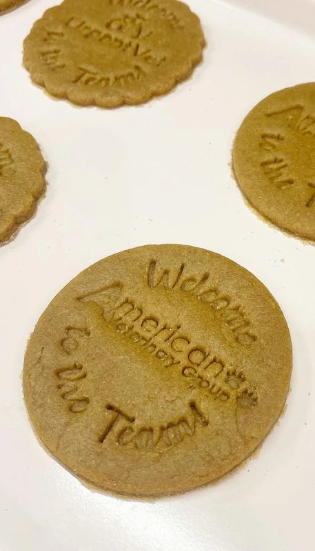 Custom Logo Peanut Butter Cookies