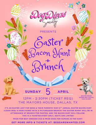 Ticket to the Easter Bacon Hunt & Brunch!