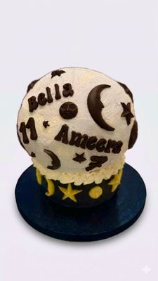Celestial Crystal Ball Cake