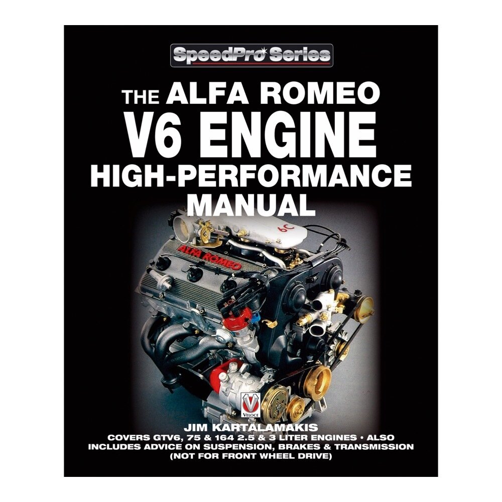 Alfa Romeo V6 Engine High-performance Manual