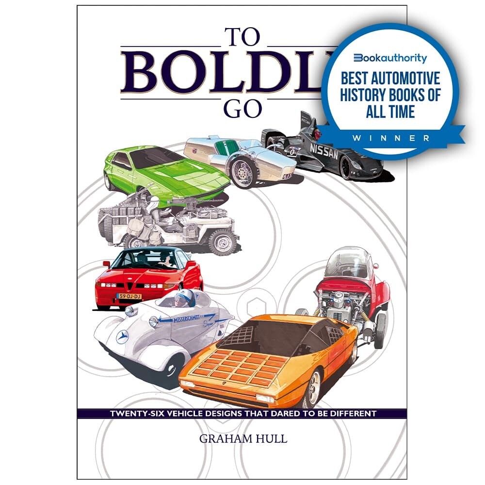 To Boldly Go – Twenty six vehicle designs that dared to be different